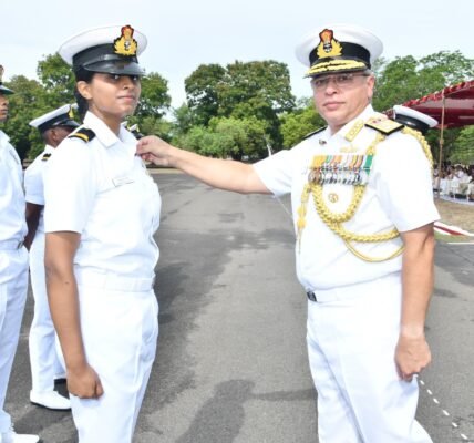 Sub-Lieutenant Anamika B Rajeev graduates as ‘first woman naval helicopter pilot’