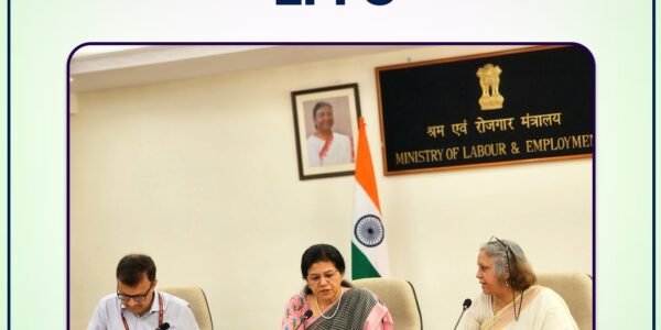 Sumita Dawra, Secretary, Ministry of Labour and Employment chaired a review meeting on reforms in EPFO
