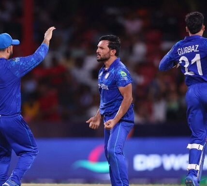 T20 World Cup Afghanistan cricket team reached the semi-finals after defeating Bangladesh