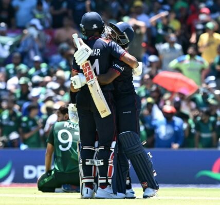T20 World Cup America upsets Pakistan by defeating them in Super Over