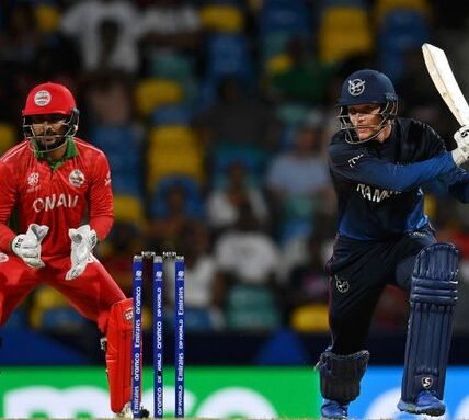 T20 World Cup Namibia beat Oman in Super Over