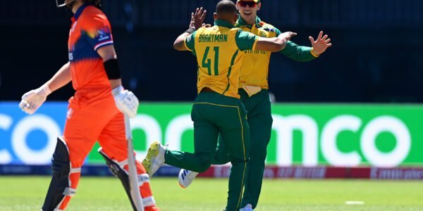 T20 World Cup South Africa beat Netherlands by four wickets