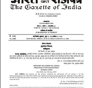 Telecommunications Act, 2023 Ushering in a new era of connectivity