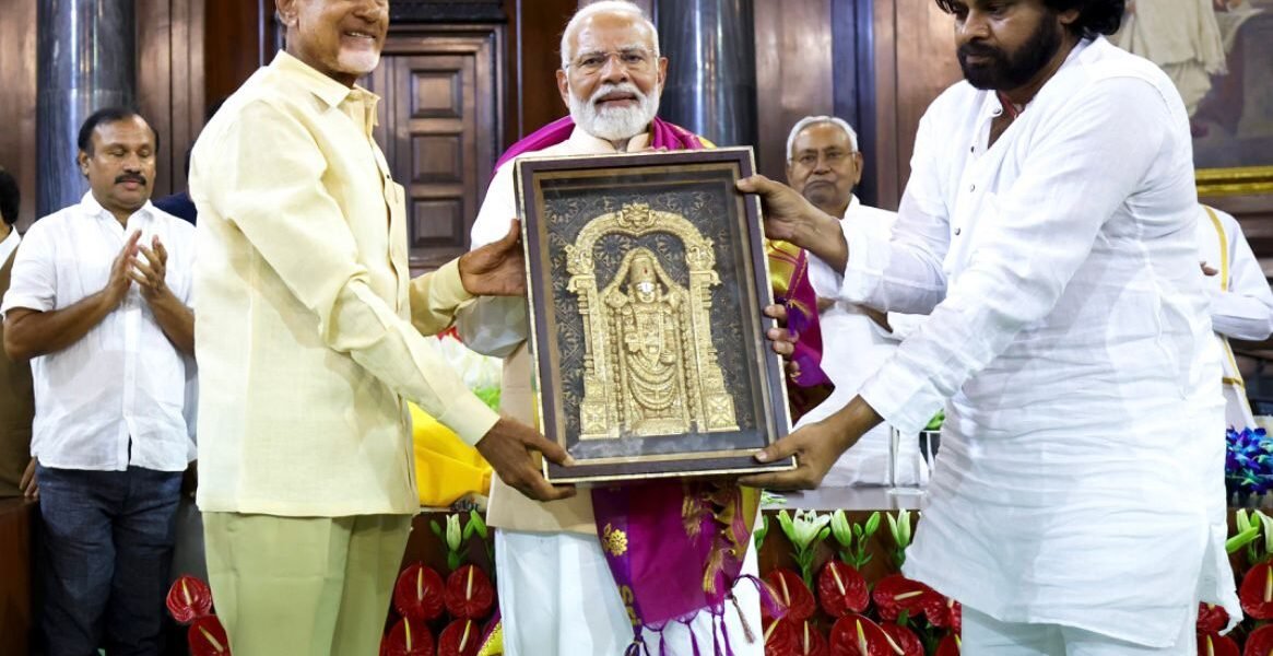 Telugu Desam Party president N Chandrababu Naidu will be sworn in as Andhra Pradesh chief minister on June 12