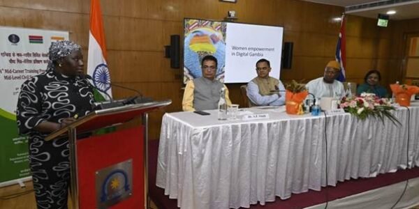 Two-week 4th Mid-Career Training Programme for Gambian Civil Servants successfully concluded in New Delhi
