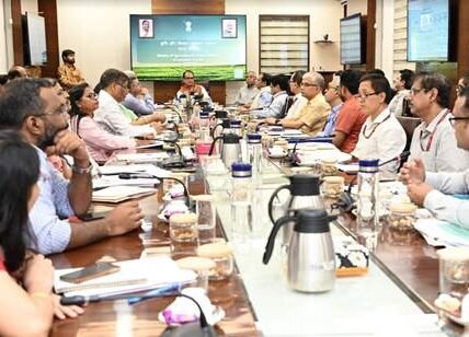 Union Agriculture Minister Shivraj Singh Chauhan discussed in detail with senior officials of the Agriculture Department regarding the 100-day agricultural action plan