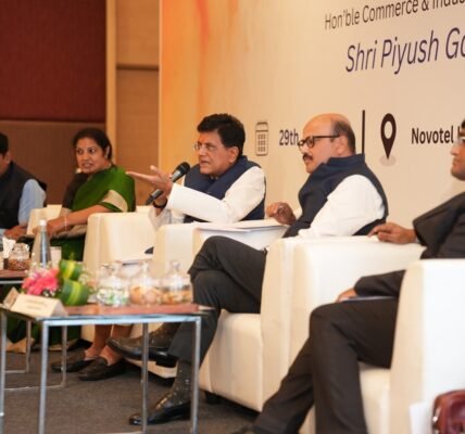 Union Commerce and Industry Minister Piyush Goyal held a meeting with tobacco farmers, manufacturers and exporters in Hyderabad