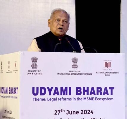 Union Minister dedicates the MSME TEAM Initiative and Yashasvini Campaign to the MSMEs