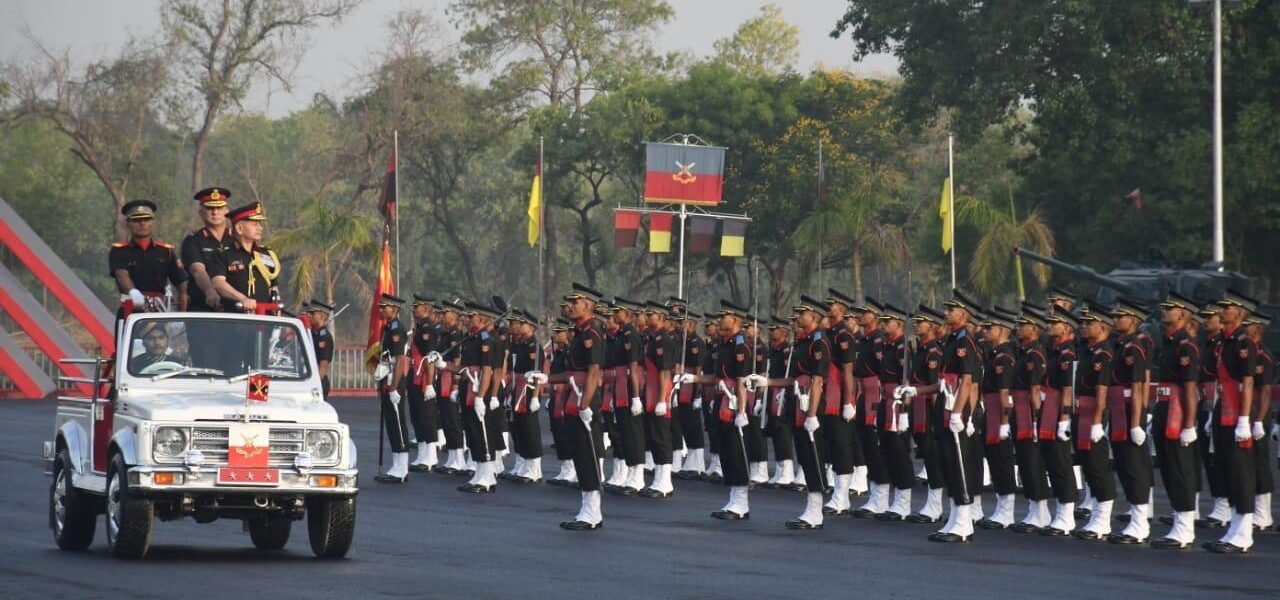 Vice Chief of Army Staff inspects 25th Passing Out Parade of Officers Training Academy at Gaya