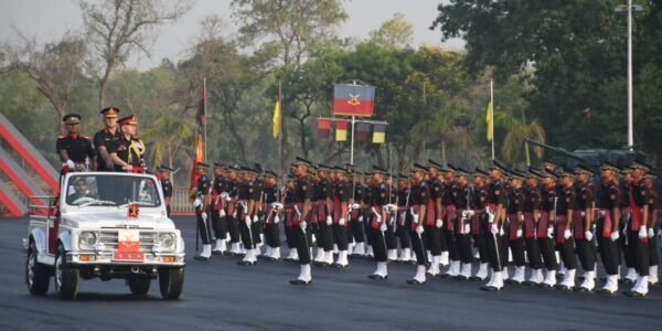 Vice Chief of Army Staff inspects 25th Passing Out Parade of Officers Training Academy at Gaya