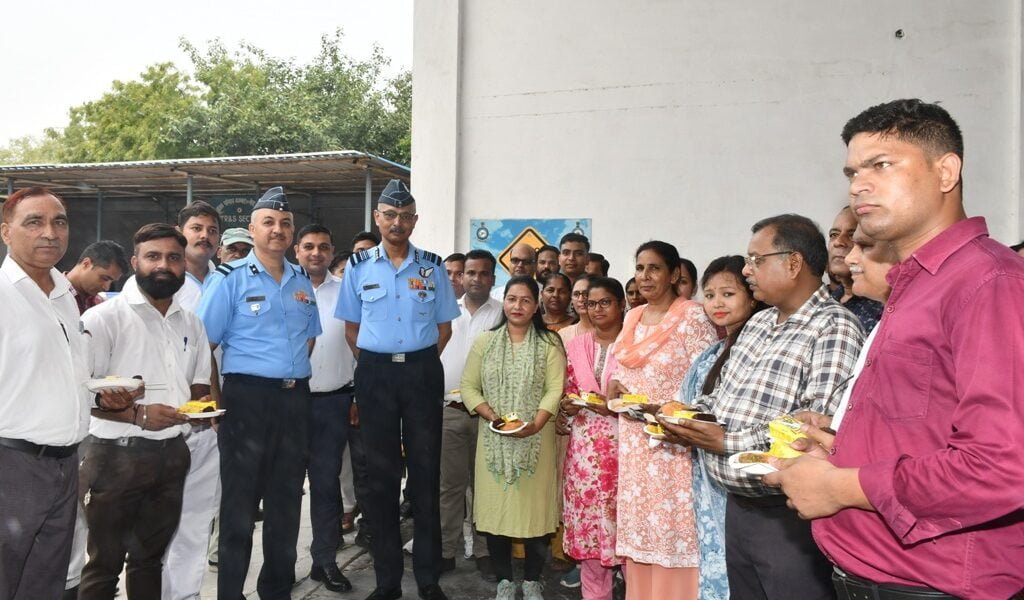 Visit of AOC-in-C Maintenance Command to 13 Base Repair Depot (BRD), Palam