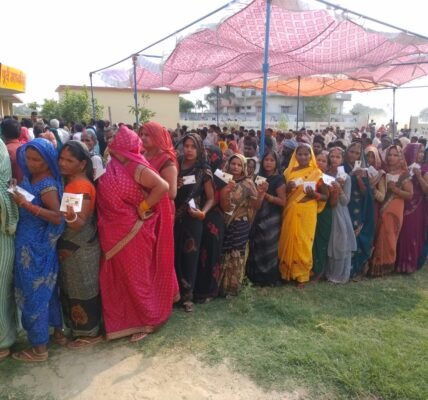 Voting is underway in 57 constituencies across seven states and one union territory in the seventh and final phase of the Lok Sabha elections