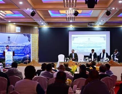 Workshop and Training on Integrated Sample Survey for StateDistrict Nodal Officers of Himachal Pradesh, Jammu & Kashmir and Ladakh held today