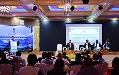 Workshop and Training on Integrated Sample Survey for StateDistrict Nodal Officers of Himachal Pradesh, Jammu & Kashmir and Ladakh held today