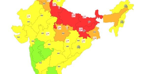 aaj ka mausam kaisa rahega, tapman kitna hai 14 June 2024