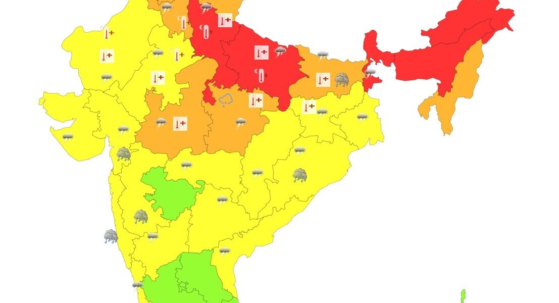 aaj ka mausam kaisa rahega, tapman kitna hai 19 June 2024