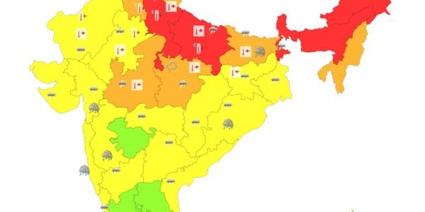 aaj ka mausam kaisa rahega, tapman kitna hai 19 June 2024