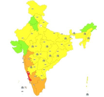 aaj ka mausam kaisa rahega, tapman kitna hai 22 June 2024
