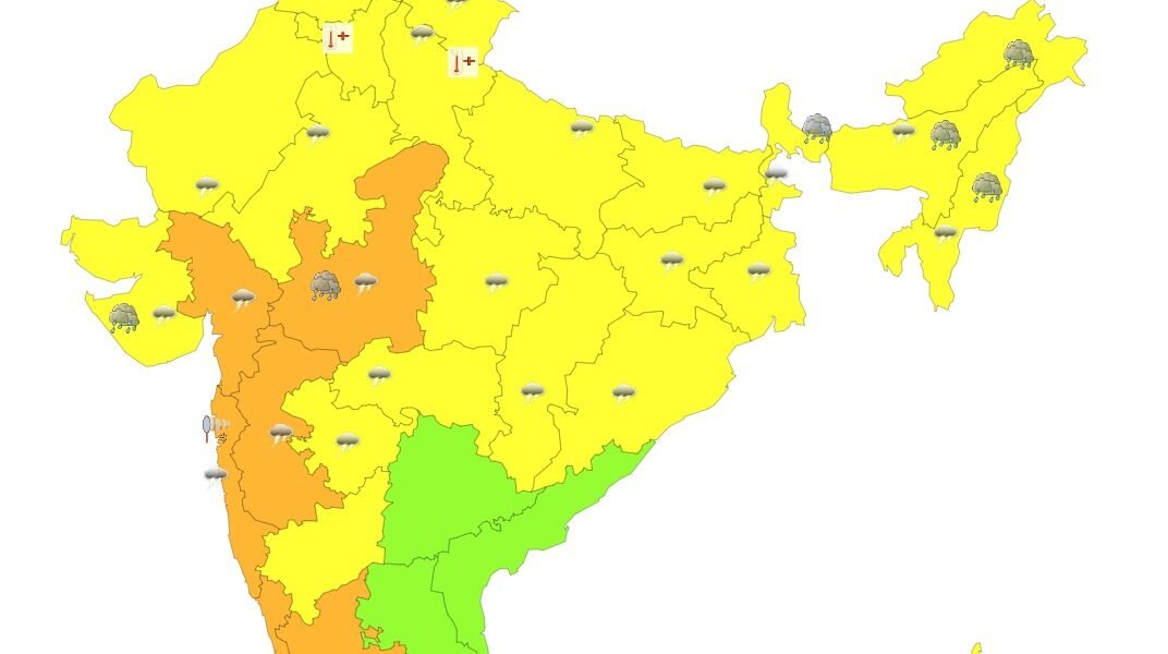aaj ka mausam kaisa rahega, tapman kitna hai 24 June 2024