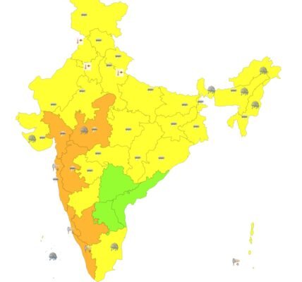 aaj ka mausam kaisa rahega, tapman kitna hai 24 June 2024