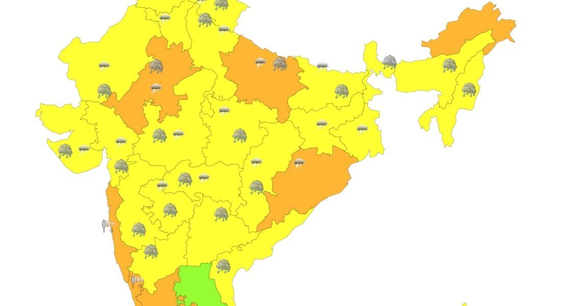 aaj ka mausam kaisa rahega, tapman kitna hai 27 June 2024