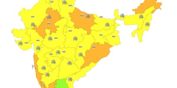 aaj ka mausam kaisa rahega, tapman kitna hai 27 June 2024