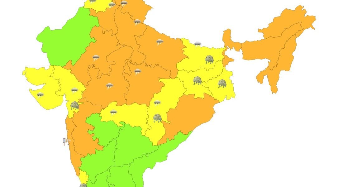 aaj ka mausam kaisa rahega, tapman kitna hai 29 June 2024