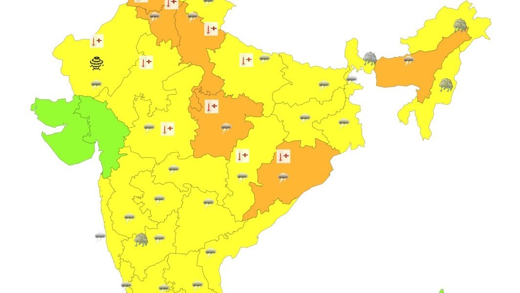 aaj ka mausam kaisa rahega, tapman kitna hai 3 June 2024