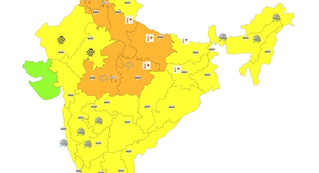 aaj ka mausam kaisa rahega, tapman kitna hai 6 June 2024