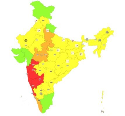 aaj ka mausam kaisa rahega, tapman kitna hai 8 June 2024