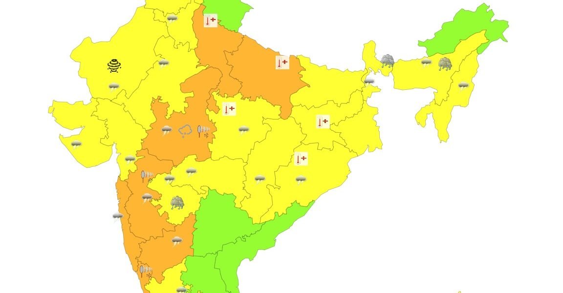 aaj ka mausam kaisa rahega, tapman kitna hai 8 June 2024