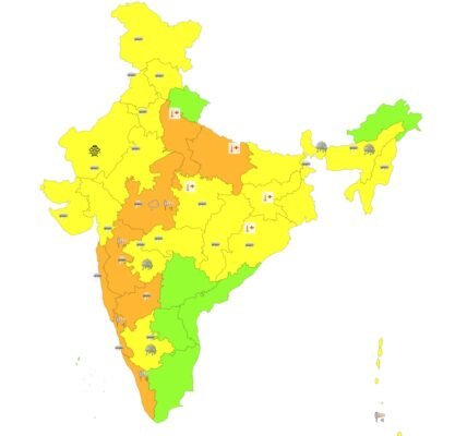 aaj ka mausam kaisa rahega, tapman kitna hai 8 June 2024