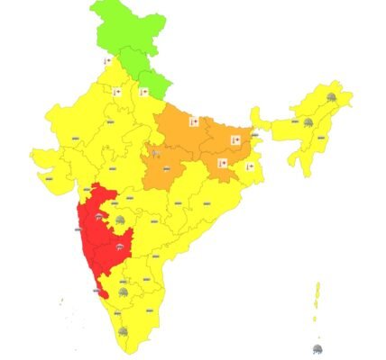 aaj ka mausam kaisa rahega, tapman kitna hai June 10, 2024