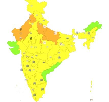 aaj ka mausam kaisa rahega, tapman kitna hai June 2024