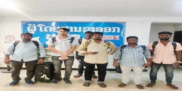 13 Indians rescued from cyber scam centres in Laos and ensured their return to India Indian Embassy