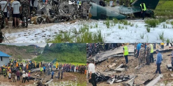 18 people died in a plane crash while taking off from Tribhuvan International Airport in Kathmandu, Nepal