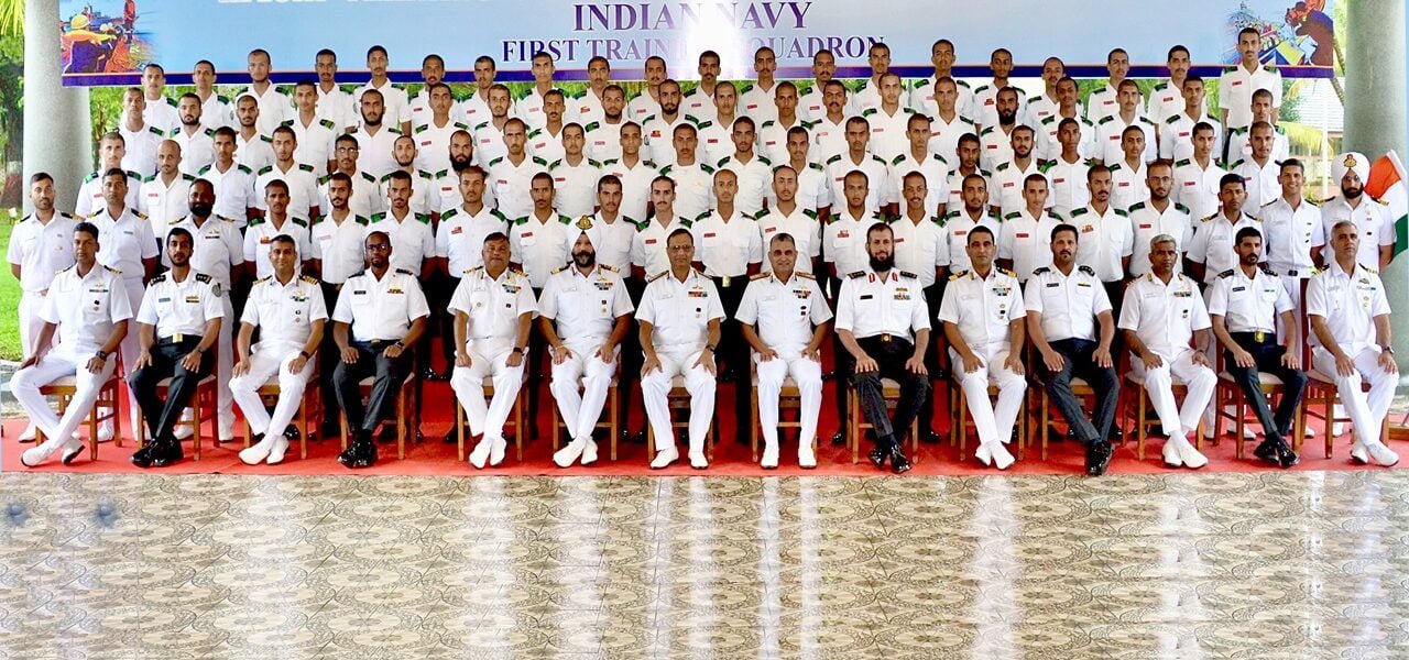 76 trainees of the Royal Saudi Naval Forces (RSNF) completed their Afloat Training Course at Indian Navy's 1st Training Squadron (1TS)