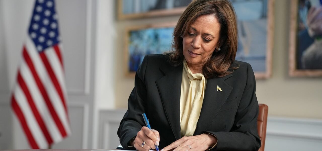 Announcing her candidacy for the US presidency, Vice President Kamala Harris today officially filed her nomination