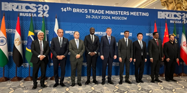 Commerce Secretary participates in the 14th BRICS Trade Ministers Meeting