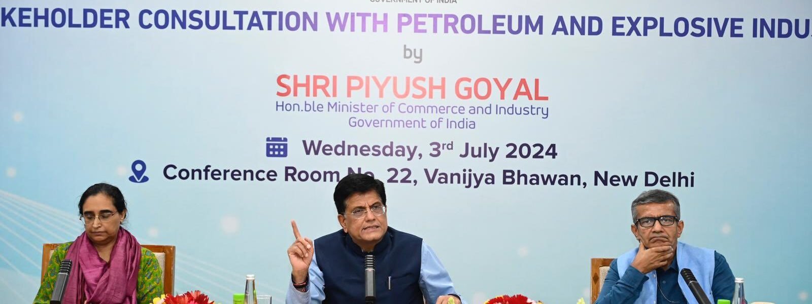 Compliance of the Petroleum and Explosives Industry must be balanced with public safety Piyush Goyal
