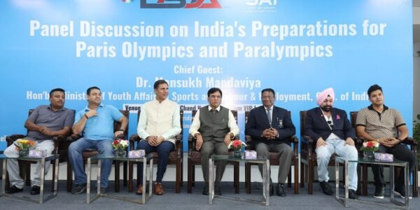 Dr. Mansukh Mandaviya participates in interactive session on India's preparations for Paris Olympics 2024 and Paralympics 2024