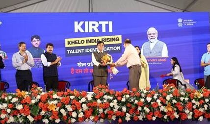 Dr. Mansukh Mandaviya today launched the second phase of the KIRTI (Khelo India Rising Talent Identification) programme at the Jawaharlal Nehru Stadium in New Delhi
