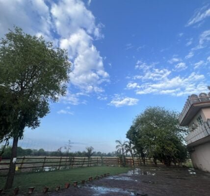 Due to lack of sufficient rain during the current monsoon in Punjab, people are facing humidity and scorching heat.
