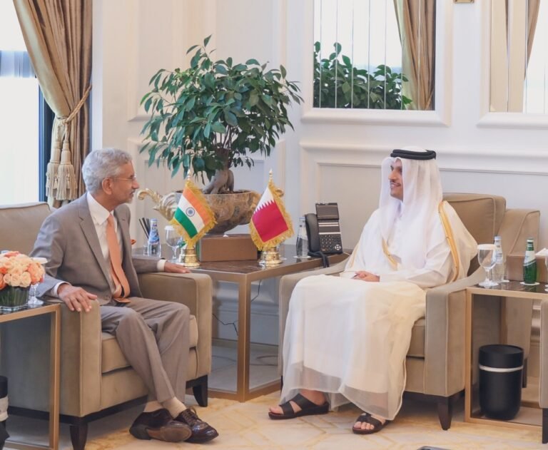 EAM Dr Jaishankar reviews bilateral ties in meeting with Qatar Prime Minister