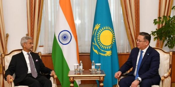 EAM S Jaishankar meets Deputy Prime Minister of Kazakhstan