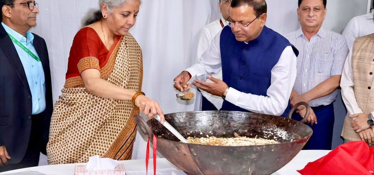Finance Minister attended the Halwa ceremony, work on finalizing the budget document began