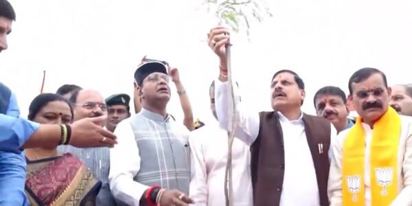 Five and a half crore saplings will be planted in Madhya Pradesh under the Ek Ped Maa Ke Naam campaign launched by the Prime Minister