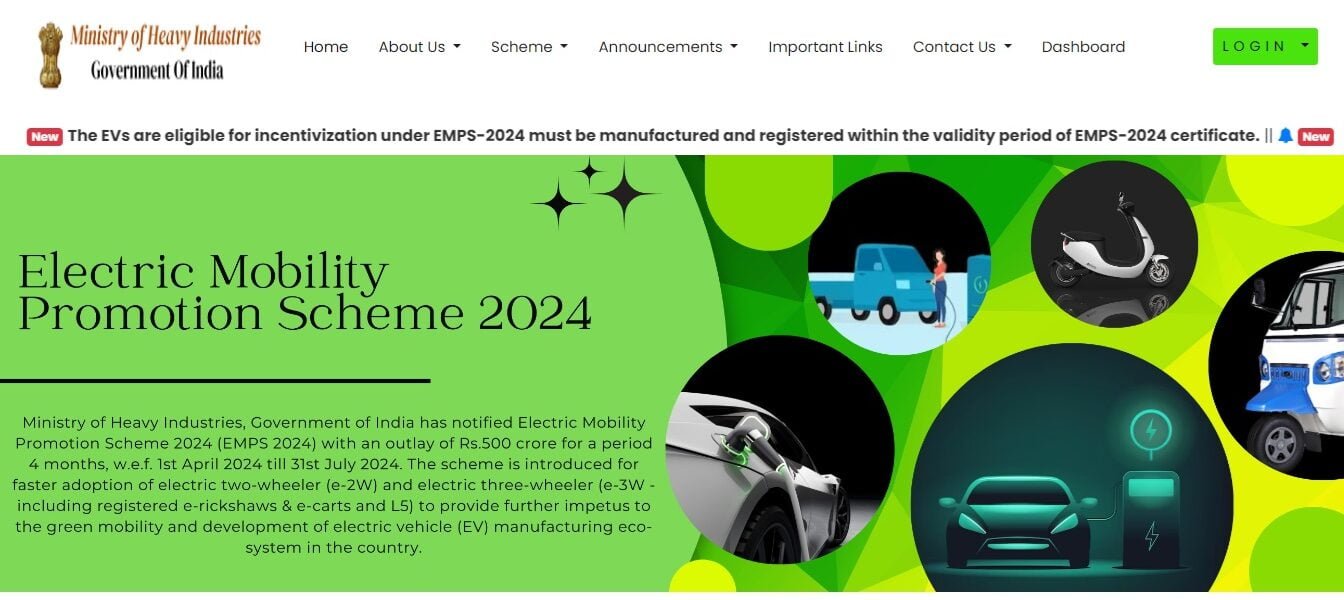 Government extends Electric Transport Incentive Scheme till September 30, increases its outlay to Rs 778 crore