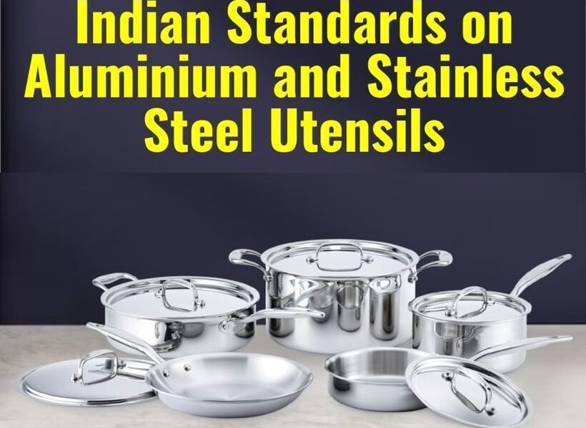 Government makes it mandatory to comply with BIS guidelines for stainless steel and aluminium utensils
