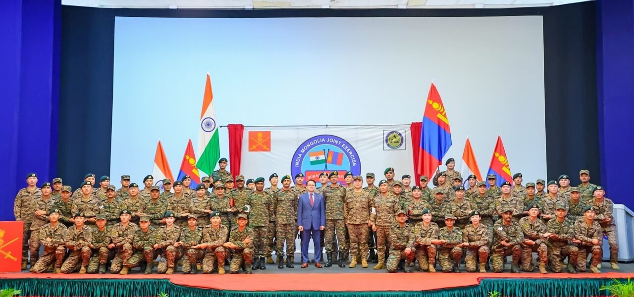 India-Mongolia joint military exercise Nomadic Elephant begins in Meghalaya